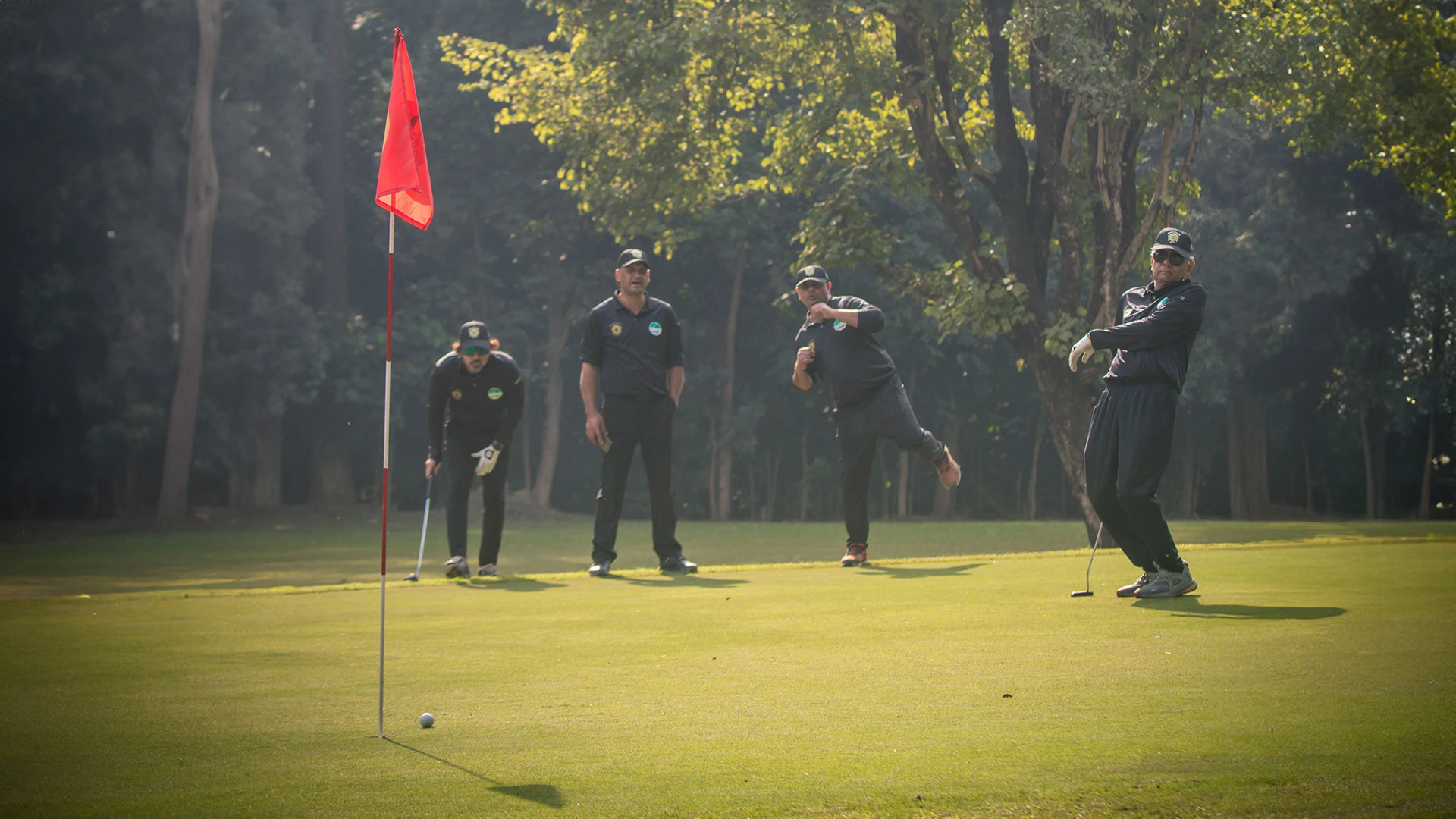 Dehradun Golf League tournament at a premier golf course in Uttarakhand